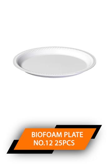 Sn Biofoam Plate No.12 25pcs